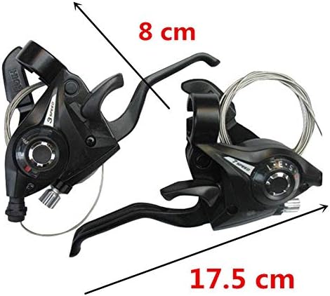 Milnnare 2 Pièces EF51-7 3x7 21Speed VTT Vélo Gauche Droite Levier De Frein Kit De Vitesse