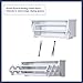 Tangkula Wall Mount Drying Rack Bathroom Home Expandable Towel Rack Drying Laundry Hanger Clothes Rack (Wood)