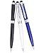 WISLIGHT 10 Pack Stylus Ballpoint Pens for Touch Screens, Black Ink Pen Smooth Writting