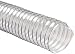 Flexadux R-2 PVC Duct Hose, Clear, 6" ID, 0.020" Wall, 25' Length