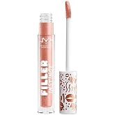 NYX PROFESSIONAL MAKEUP Filler Instinct Plumping Lip Polish, Lip Plumper Gloss - Brunch Drunk (Champagne)