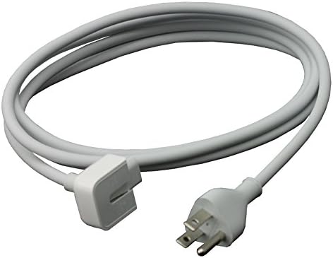 Macbook Charger Power Adapter Extension Cord Wall Cord Cable for Apple Mac Ibook Macbook Pro Apple MacBook Power Adapters 12W,29W, 45W, 60W, 85W MagSafe or MagSafe 2 Models by Jeff