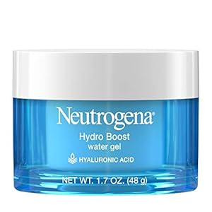 Neutrogena Hydro Boost Face Moisturizer with Hyaluronic Acid for Dry Skin, Oil-Free and Non-Comedogenic Water Gel Face…