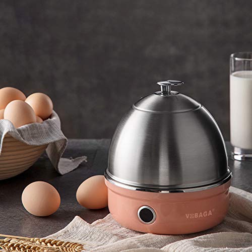 VOBAGA Electric Egg Cooker, Rapid Egg Boiler with Auto Shut Off for