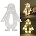 MOAMUN Decorative Penguin Night Light, Marquee Wall Lamp, Cute LED Nursery Night Lamp Hanging Night Light, Birthday Parties, Holiday Decorations, Children's Room Decoration-Battery Powered