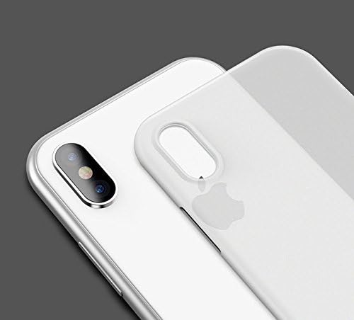 0.3 mm Ultra Thin Colorful Matte Frosted Transparent Crystal Soft Protective Cover Case For iPhone 7 Plus / 8 Plus (White)