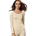 Liang Rou Women's Scoop Neck Ultrathin Underwear Shirt