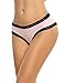 Avidlove Women Lace Underwear Bow-Tie Panties Bikinis Lingerie Pink X-Large