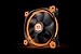 Thermaltake Ring 12 High Static Pressure 120mm Circular LED Case Radiator Cooling Fan CL-F038-PL12OR-A Orange