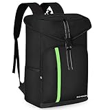 SEEHONOR Insulated Cooler Backpack Leakproof Soft Cooler Bag Lightweight Backpack Cooler with Bottle Opener for Lunch Picnic Hiking Camping Beach Fishing Travel Trips 30 Cans