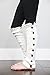 Leg Warmers for Girls Boutique Socks Brand by Modern Boho Ivory