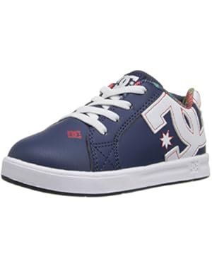 Court Graffik Elastic UL Lowtop Skate Shoe (Toddler)