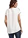 ROMWE Women's Color Block Blouse Short Sleeve