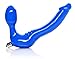 Tantus Feeldoe - Strapless Strap-on Vibrator - Slim Blue