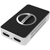Magewell USB Capture HDMI 4K Pro 32150 &ndash; 1-Channel HDMI 2.0 to USB 3.2 Gen2x2 Video/Audio Capture Device with Loop-Through, Analog Audio in/Out, Up to 4K60 Input and Capture, Hardware Video Processing