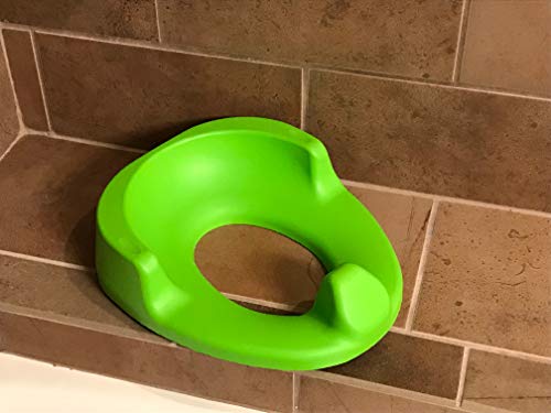 Soft Potty Training Seat by Mamafrog | Toilet Training Ring, Travel Potty Seat, Potty Trainer + For Infant, Toddler, or Child + European-Style Seat with Bonus Elimination Communication Guide (eBook)