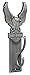 Harley-Davidson Eagle Bar & Shield Coat Hook Heavy-Duty Antique Finish HDL-10143
