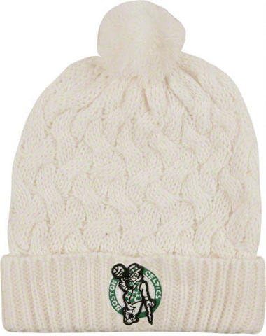 celtics pom knit hat