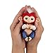 WowWee Fingerlings Glitter Monkey - Liberty (Red, White, & Blue Glitter) - Interactive Baby Pet