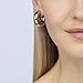 JANIS BY JANIS SAVITT High Polished 18K Yellow Gold Plated Small Lightweight Hoop Earrings for Women