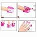 Qingsun 26PCS Nail Polish Edge Anti-Flooding Plastic Template Clip Manicure Protector Tools
