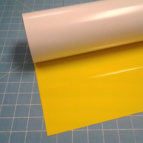 SiserEasyWeed Heat Transfer Vinyl 15" x 3ft Roll (Lemon) Compatible with Siser Romeo/Juliet & Other Professional or Craft Cutters - Layerable - CPSIA Certified