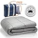 Snuggle Pro Weighted Blanket Adult - 15 lbs Heavy Blanket for Sleeping, 48