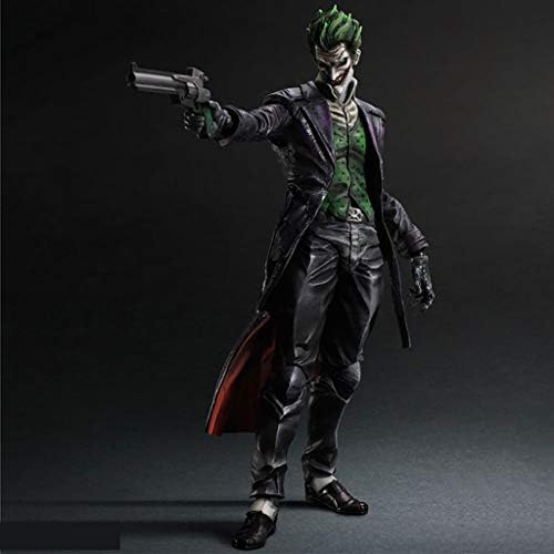 Qivor Genuine Dark Knight Rise Agan Origin Clown Movable Realistic Model Statue 26cm Anime Decoration