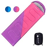 Clostnature Sleeping Bag - Lightweight Waterproof Camping Sleeping Bag for Adults, Kids, Women, Men's Hiking, Outdoors, Mountaineering - Compression Sack Included
