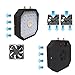 1100W Double Chip LED+COB Full Spectrum Knob Switch Plant Lamp is Suitable for Indoor Plant Growth Lamp of Flowers, Vegetables and Other Plants