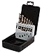 Impact Drill Bit Set for Hardened Metal – 7 pcs German High Speed Steel Bits for Professional Duty – with Metal Case
