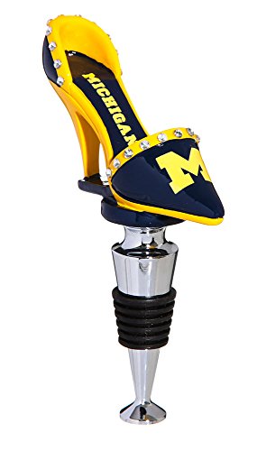 University of Michigan High Heel Shoe Bottle Stopper