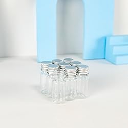 100pcs 10ml Mini Travel Plastic Empty Bottle