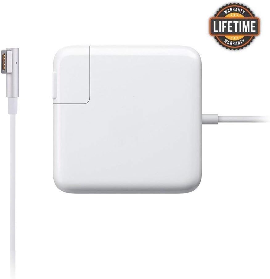 Mac Book Air Charger, AC 45W Magsafe 1 L-Tip Power Adapter Replacement Charger Compatible with Mac Book Air 11/13 inch (Before Mid 2012)