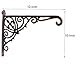 Cast Iron Plant Hook Hanger 12″ Deep Outdoor Indoor Wall Hanging Planters Flower Flowering Plants Pot Basket Hook Bird Feeder Wind Chime Lanterms Hanger Hardware Bracket (12″ Deep)thumb 1