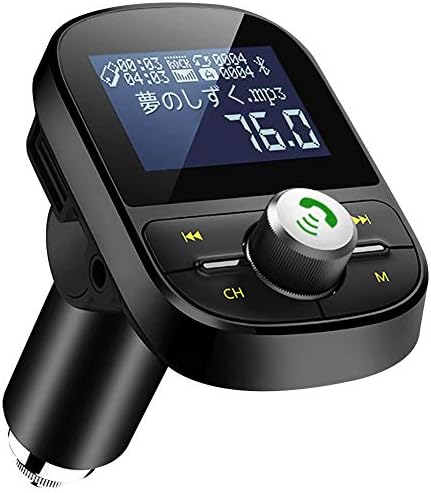 スポンサー プロダクト Lehxzj Fmトランスミッター Bluetooth 4 2 高音質 ハンズフリー通話 Microsdカード Usbメモリに対応 2 2 1a1a 5v Usbポート 4つ楽曲プレーモード 日本語メニュー Eq設定 ラッピング無料 24v車対応 76 0 90 0mhz 日本周波数仕様 日本語説明書付き 12v