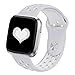 DEKER Bands Compatible with Fitbit Versa/Versa Lite/SE Smartwatch Bands, Breathable Soft Silicone Adjustable Replacement Bracelet Strap Wristbands (Small 5.5-6.7