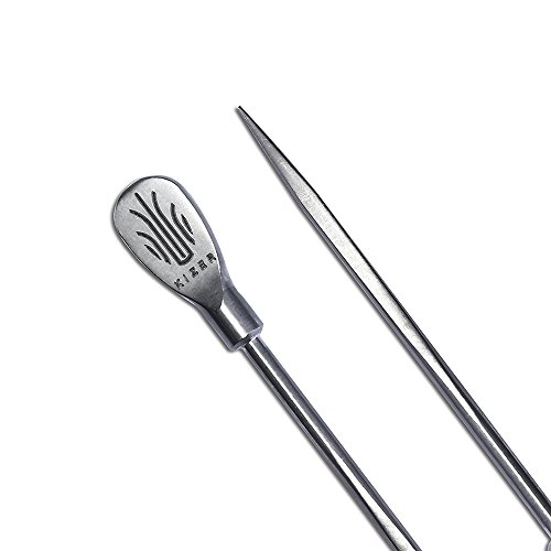 Kizer 2pcs Titanium Reusable Toothpick EDC Tool Survival Outdoor Camping Picnic Travel Kit T308