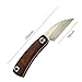 OutFans Pocket Folding Knife, Rosewood Handle, Stainless Steel Blade, Wood Folding Pocket Knife for Outdoor Hunting Camping Climbing Trekking Cycling Fishing, Fine Edge