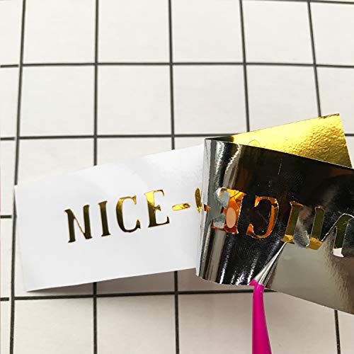 3 Holographic+Craft+Vinyl+Gold+Adhesive