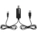 Chaowei High Gain TV Antenna Amplifier Signal Booster for HDTV Antenna with USB Power Supply,Boost Any Non-Amplified Antenna up to 50 Miles Range Gain 25dB-Black