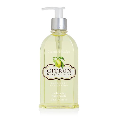 Crabtree & Evelyn Conditioning Hand Wash, Citron, Honey and Coriander, 8.5 fl. oz.