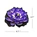 ZHU YU CHUN Large Artificial Floating Lotus Flowers, Home Garden Pond Aquarium Wedding Decor, Purple (Pack of 4)