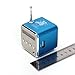 TD-V26 Portable Mini Digital Speaker with Micro SD / TF / USB /FM (Blue)