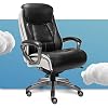 Serta 44942 Executive Office Chair with Smart Layers Technology | Leather and Mesh Ergonomic with Contoured Lumbar and…