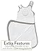 Nested Bean Zen Sack Premier - 70% Rayon from Bamboo Baby Sleeping Bag | Adjustable Wearable Blanket (6-12 months, Starry Safari)