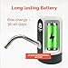 Water Dispenser 5 Gallon Bottle by SoGood - Carrying Pouch and 2 Hoses - Water Gallon Dispenser - Automatic Drinking Water Pump Portable - BPA Free - USB Charging - Ideal for Outdoor or Kitchen