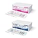 AccuMed Combo 50 Ovulation Test Strips & 25 Pregnancy Test Strips Kit, Clear and Accurate Results, Over 99% Accurate