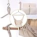 POPCLEAR Hammock Chair Hanging Rope Swing, 330 Pound Capacity, Hanging Chair with Cotton Rope for Indoor, Outdoor, Home, Patio, Deck, Yard, Garden,2 Seat Cushions Included with Hanging Kit (Beige)
