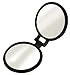 ヤマムラ Yamamura YL-10 Double Sided Compact Mirror with 10x Magnification, Black, Mirror/Flat Φ3.0 inches (77 mm)